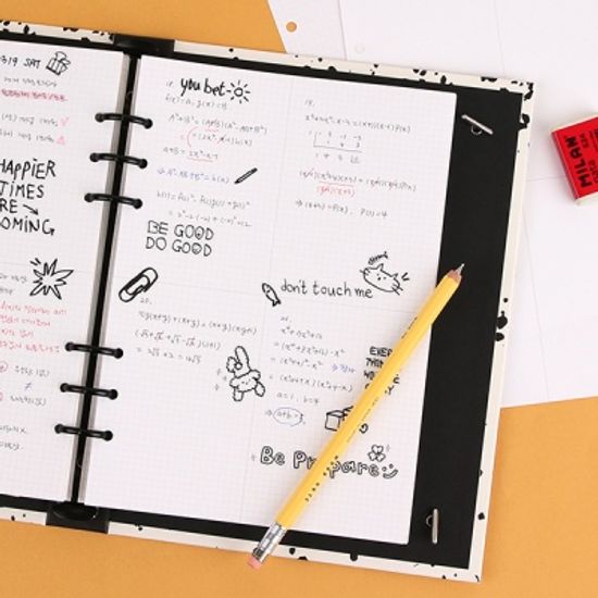 워너디스 A5 6공 점보 리필 4분할 내지