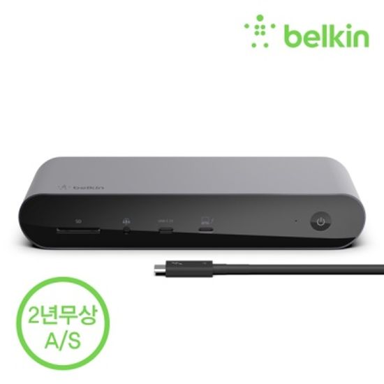 벨킨 썬더볼트4 도킹스테이션 C타입 멀티 허브 INC006