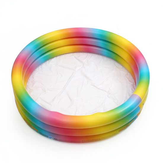 인텍스 레인보우 원형 풀장(160cm) 유아 물놀이풀장