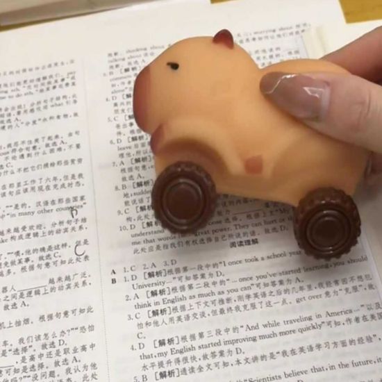 늘어나는 카피바라 자동차 스트레스 해소 키덜트 선물