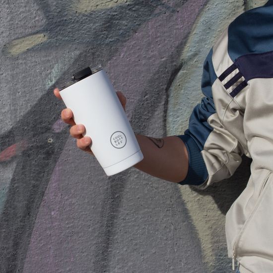 Cool Bottles 텀블러 모노화이트 (550ml)