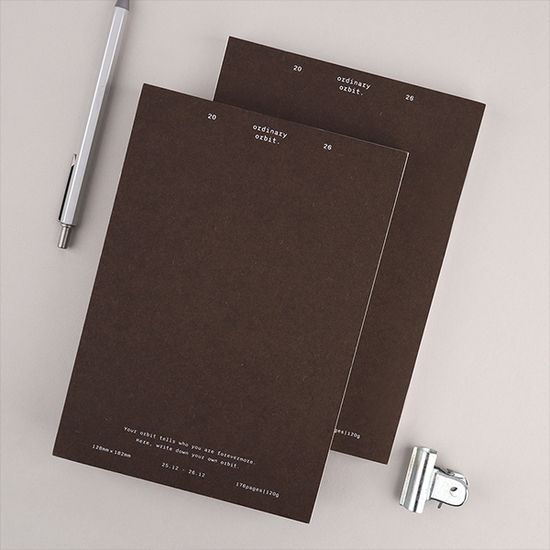[대시앤도트]2026 오디너리 오르빗 다이어리(날짜형)