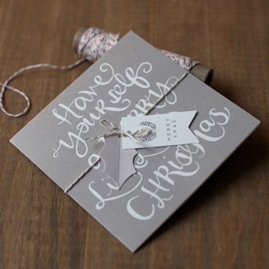 디비디 크리스마스 카드- Twinkle (Gold)