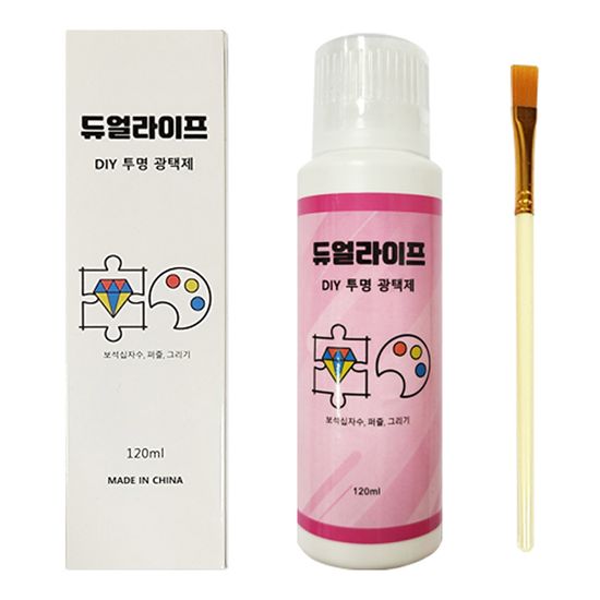 듀얼라이프 DIY 투명 코팅 광택제 120ml