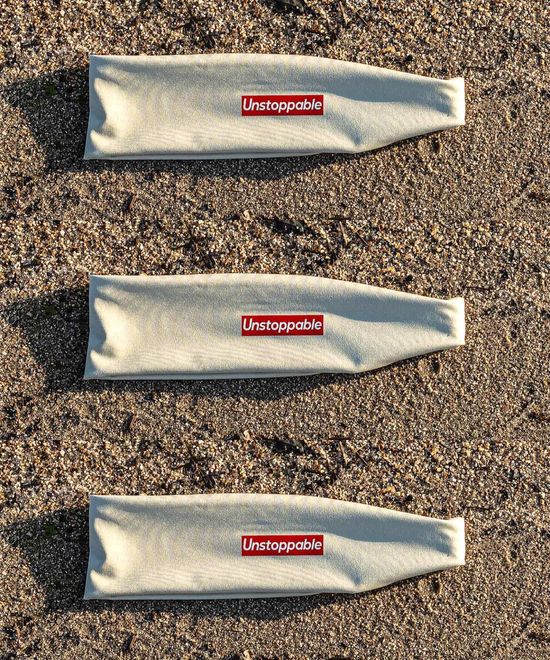 3PACK 어센틱 레드박스 베이지 - 쿨링 스판 스포츠 헤