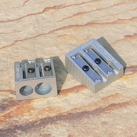 스테들러 점보연필 가능 메탈 2홀 연필깎이 510 20