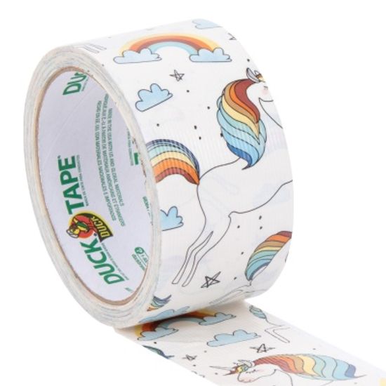 덕테이프 디자인 박스 테이프 유니콘 무늬 9m