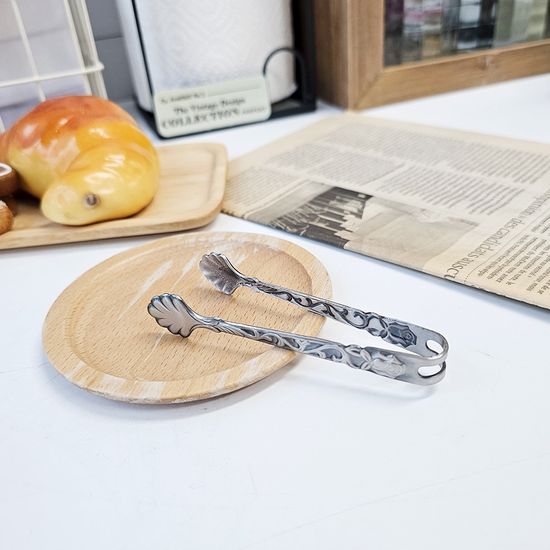 플라워 스테인리스 미니 집게 2type (택1)