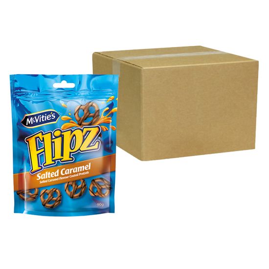 플립즈 솔티 카라멜 프레첼 90g 6개 (맛선택)
