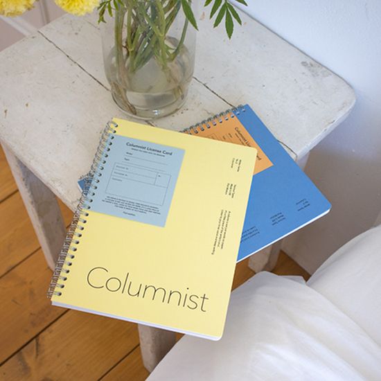 Columnist Notebook 모눈 라인 코넬노트