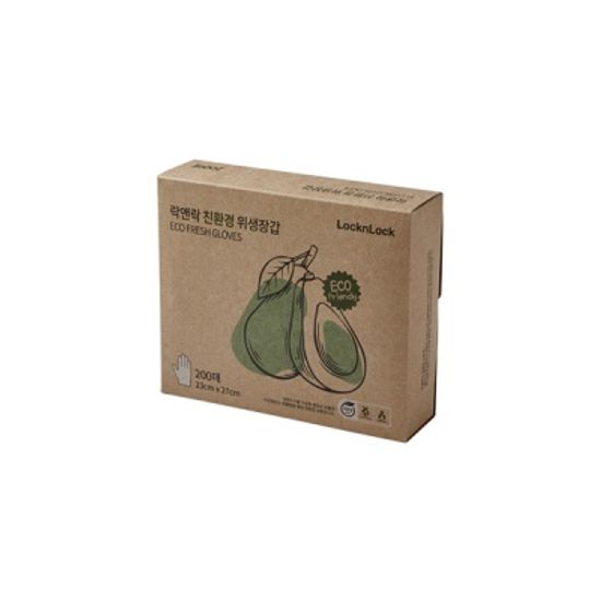 락앤락 친환경 위생장갑 200매