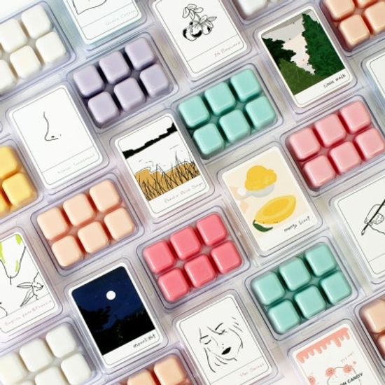 큐브캔들워머 노가 스타터팩 내추럴우드