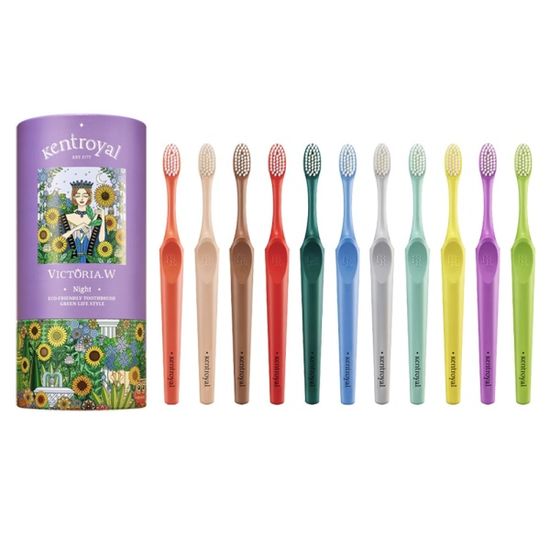 켄트로얄 하이엔드 칫솔 빅토리아W 나이트 11개입 