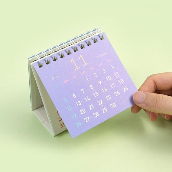 핑크풋 2024미니탁상캘린더