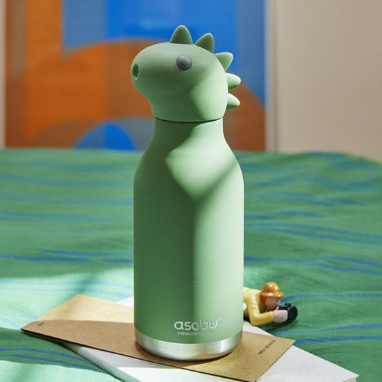 아소부 스텐 진공 텀블러 460ML 베스티 공룡