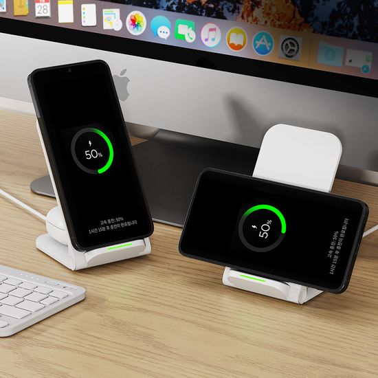 폴더블 15W 고속 무선 충전 거치대 UC115WF