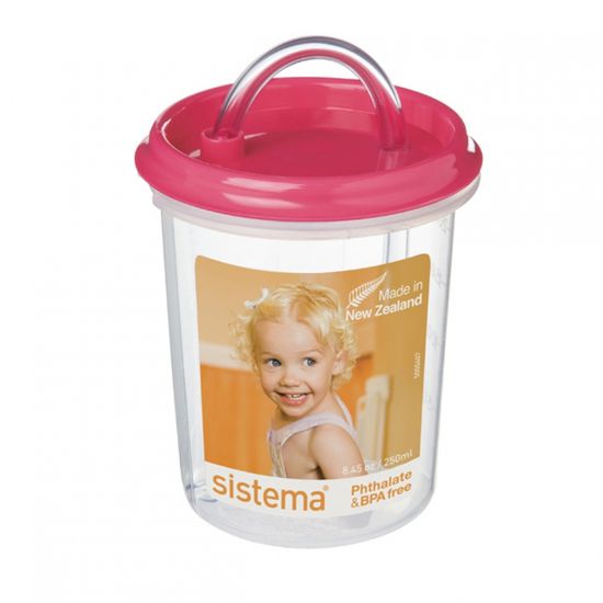 [시스테마] 유아 빨대컵 250ml (4color)