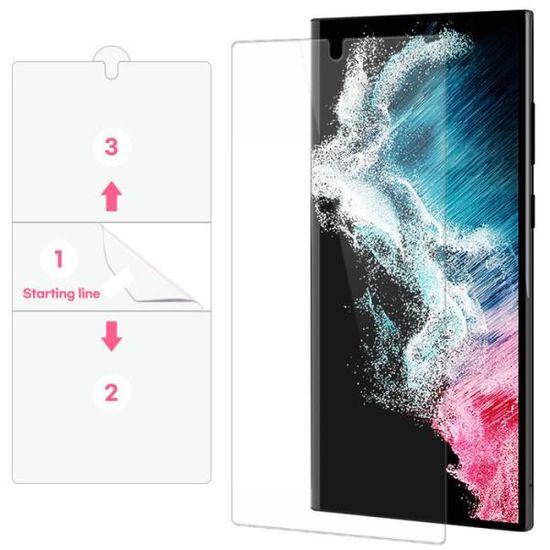 풀커버 쉬운부착필름 2매(갤럭시S24울트라)