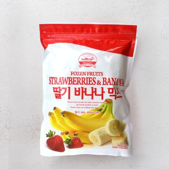 베리필드 냉동 아이스 딸기바나나믹스 1kg