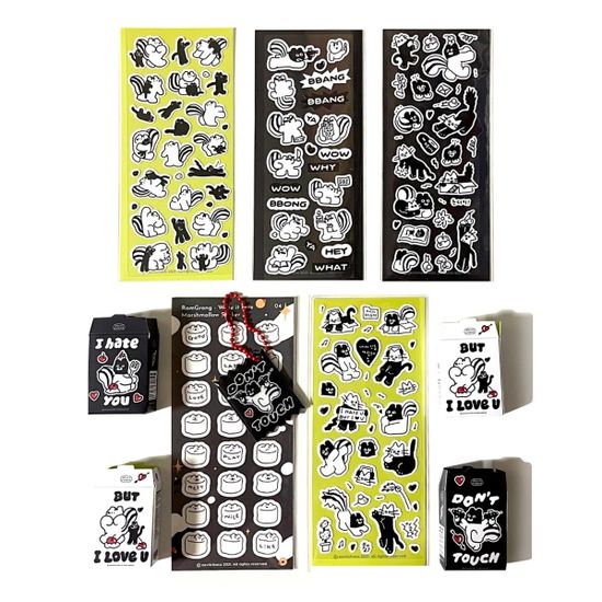 프로 츤데레 돈 터치 스티커팩 10000