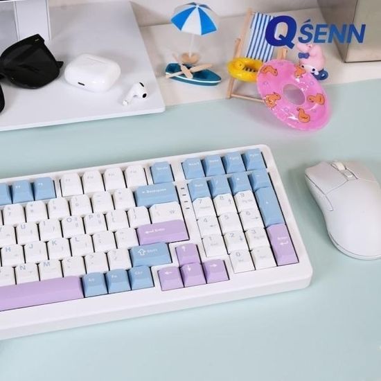 큐센 풀 윤활 유무선 기계식 키보드 Q99 PBT