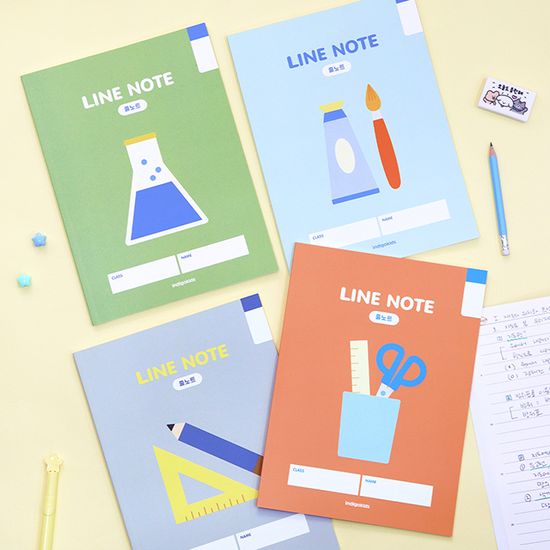 [4권SET] 초등 우리학교 고학년 줄노트