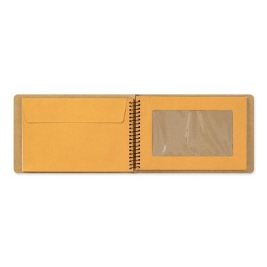 SPIRAL RING NOTEBOOK (B6) Window Envelop