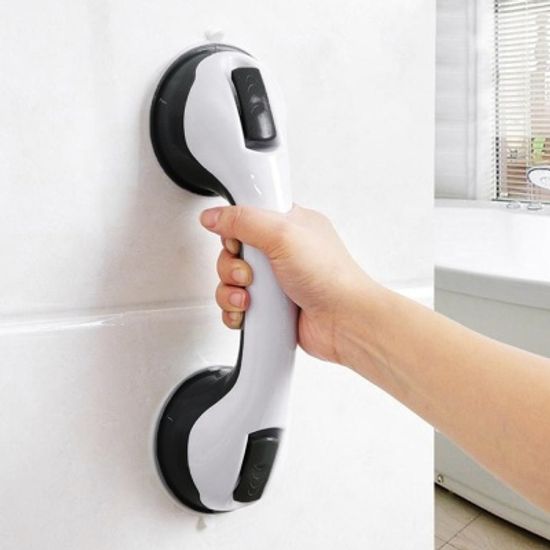 흡착식 유리 안전손잡이 화장실 보조손잡이