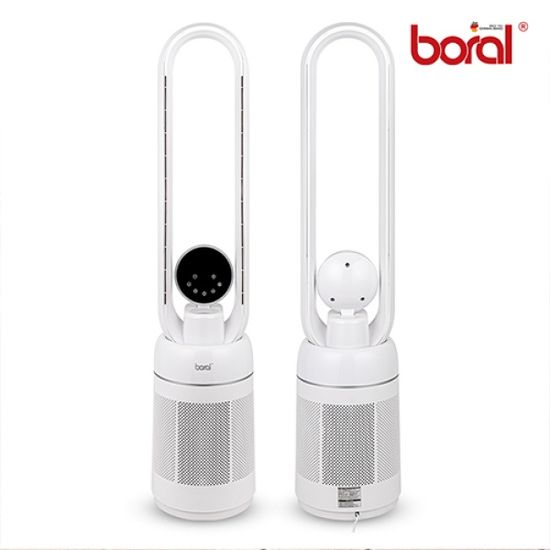 보랄 BLDC 리모컨 날개 없는 저소음선풍기 BR-R1500BL