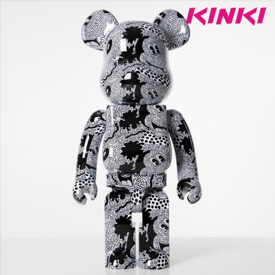 1000% BEARBRICK Keith Haring Mickey Mouse(2208019)