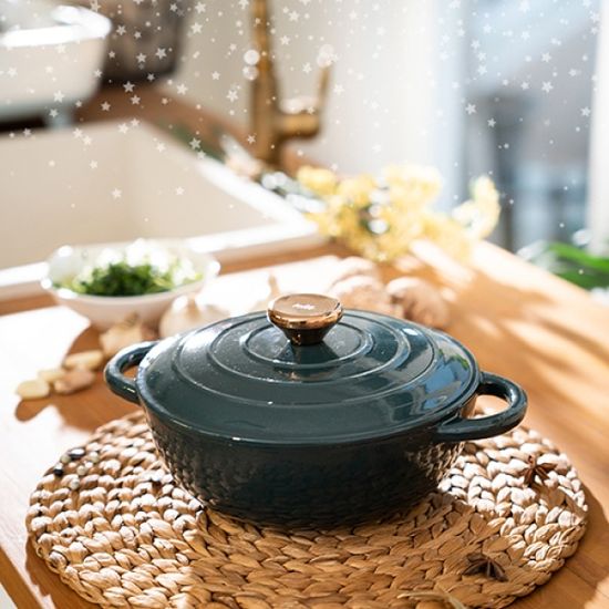 아비스 라르떼 IH 펄(Pearl) 무쇠주물웍 22cm