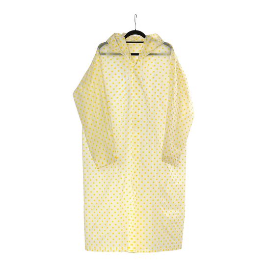 레이니 도트무늬 우비(옐로우)