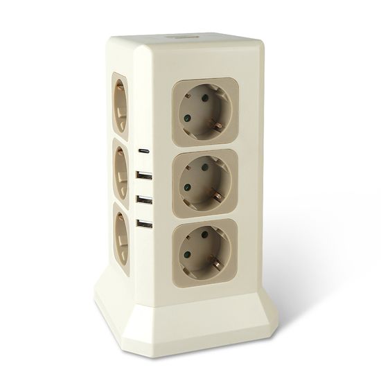 나비 타워콘 NV191-TWT7 타워 멀티탭 16구