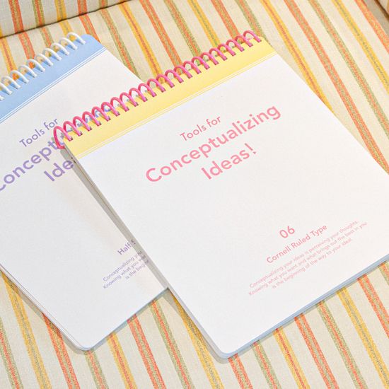 Conceptualizing Ideas 모눈 라인 코넬 스프링노트
