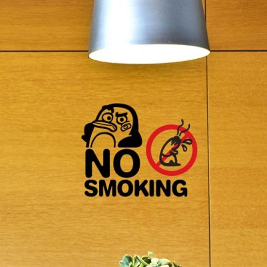 펭키_금연스티커 [포인트스티커/매장스티커]