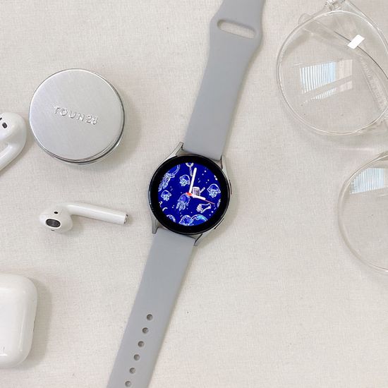 갤럭시워치 스트랩 실리콘스트랩 22mm 스톤