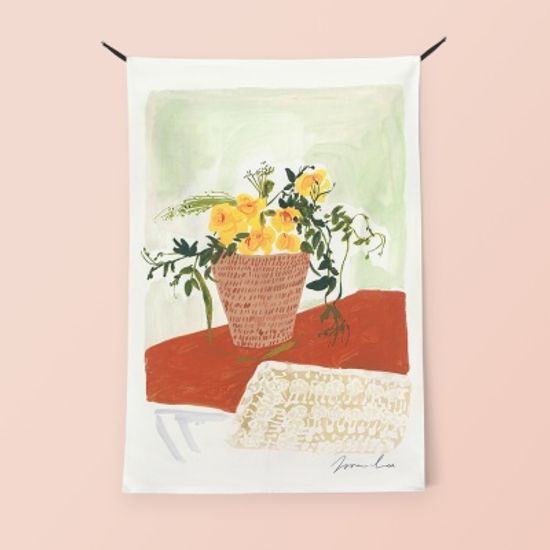 패브릭 포스터 / Flower 1