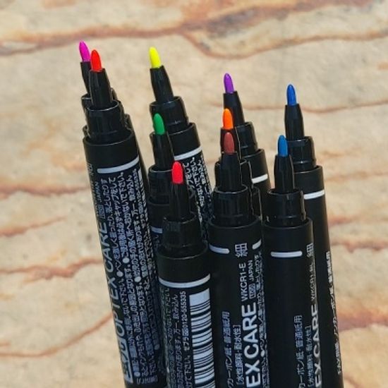 제브라 트윈닙 형광펜 옵텍스케어 10색세트 WKCR-10C