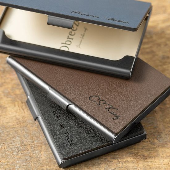 [무료각인]오브리즈 천연소가죽 명함케이스