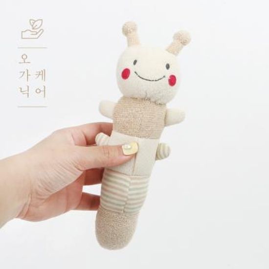 오가닉 3단 사운드 토이 (애벌레)