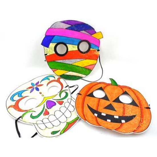 (미술샘) DIY 할로윈가면 (3종 set) 만들기