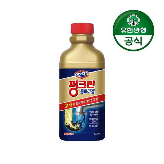유한 펑크린/배수관 막힘 용해제 울트라겔 500mL