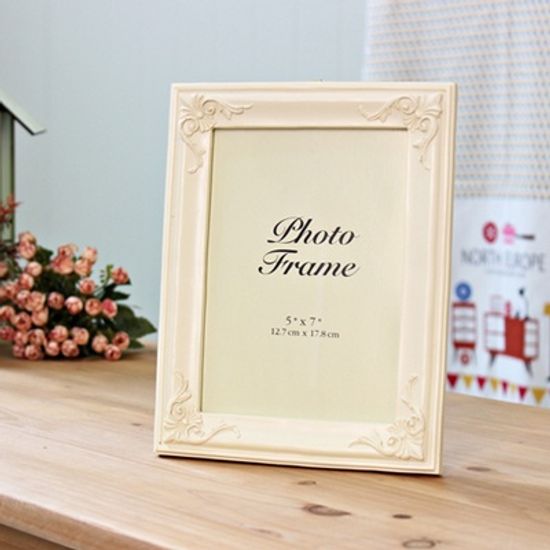 (kkjj493)아델 앤틱 사각액자5X7 (세로형)