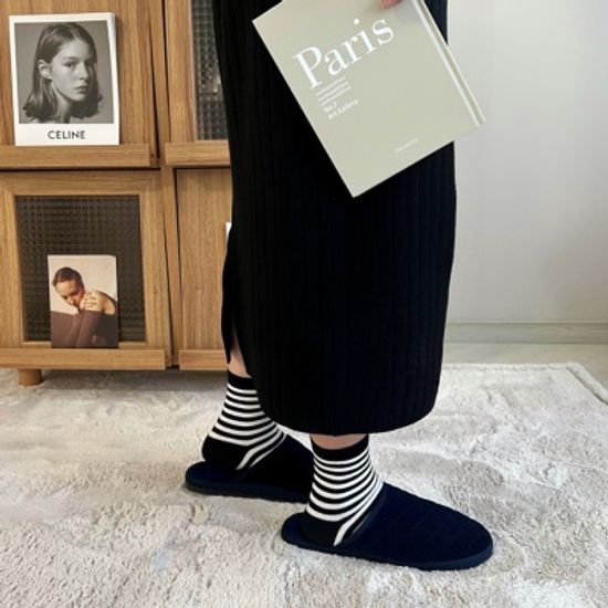 [1+1] 겨울 누빔 슬리퍼