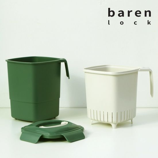 바른락 CS 음식물 쓰레기통 4L 3종 택1