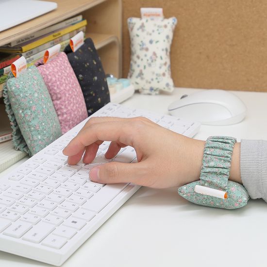 [곱창 밴드 손목 쿠션]자유롭게 움직이는 착용형 쿠션