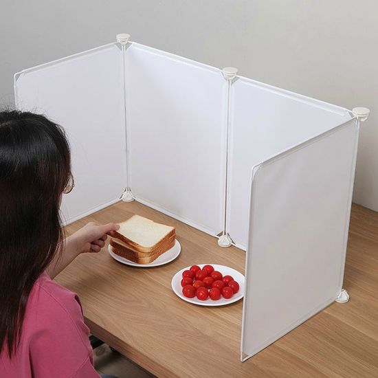 책상 식당 사무실  칸막이 가림막 파티션 투명 아크릴
