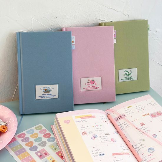 러빗띵스 라벨 다이어리 세트 ver.2