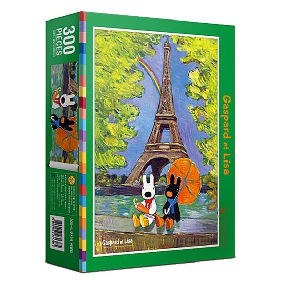 퍼즐 가스파드앤리사 무지개 에펠탑 300피스 PL300-5