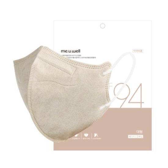미유웰 2D KF94 컬러 마스크 50P